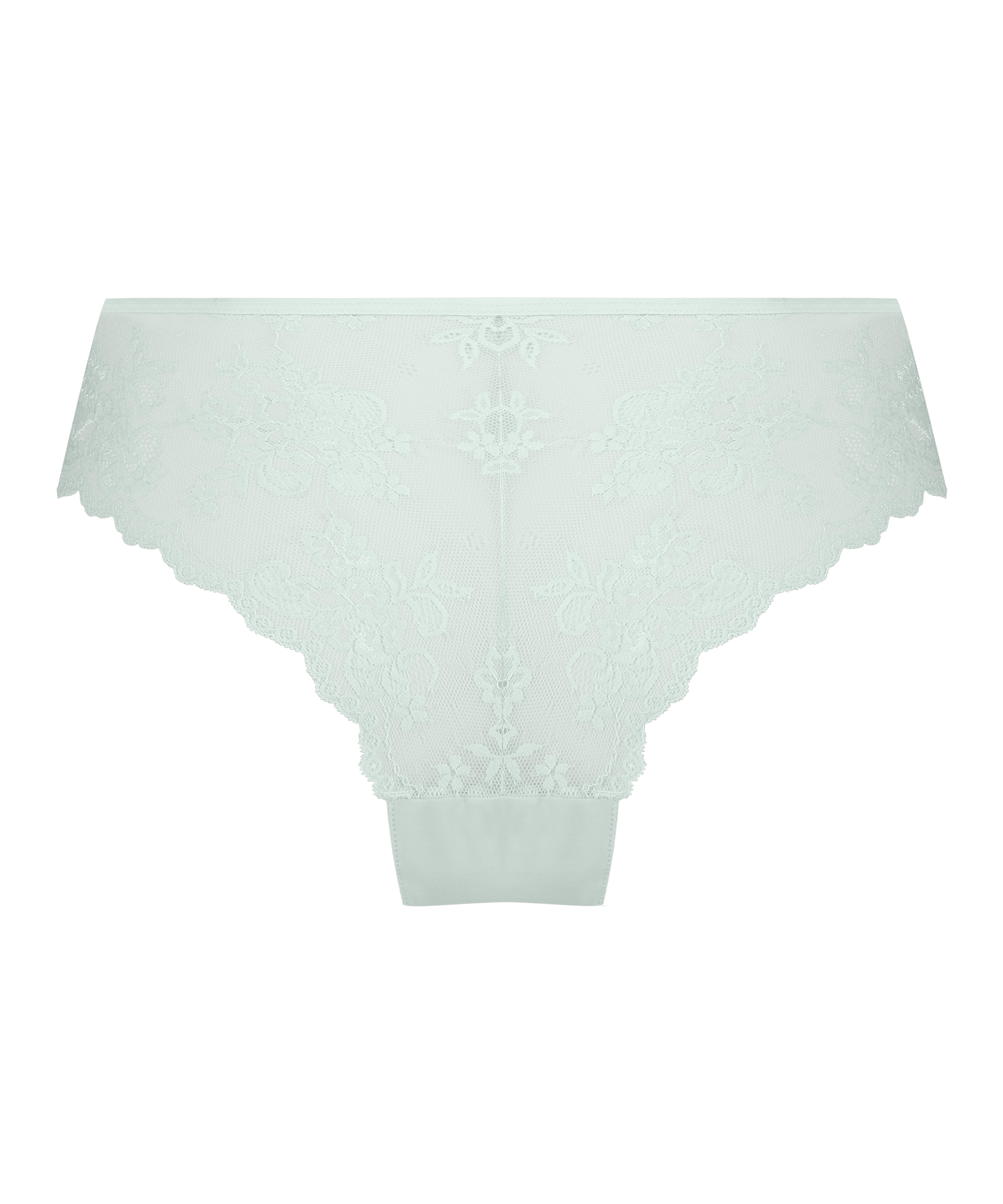 Slip brésilien Invisible Lace Back, Vert, main