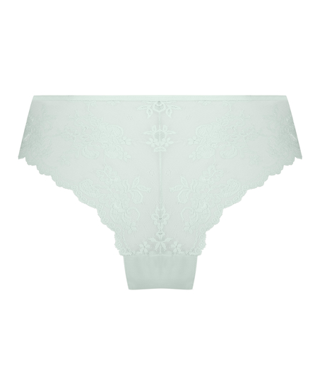 Slip brésilien Invisible Lace Back, Vert