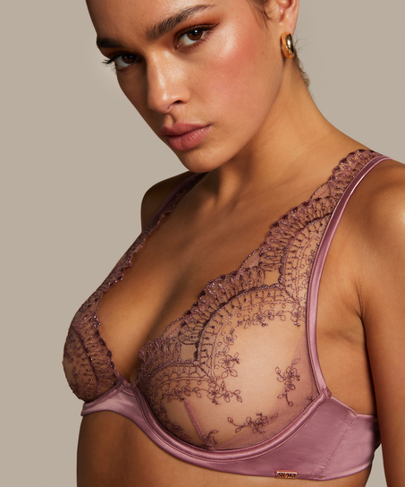 Soutien-gorge à armatures non-préformé Christine, Rose