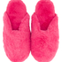 Pantoufles mules Teddy, Rose