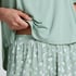 Ensemble de pyjama court, Vert