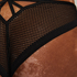Invisible Brazilian Fishnet, Schwarz