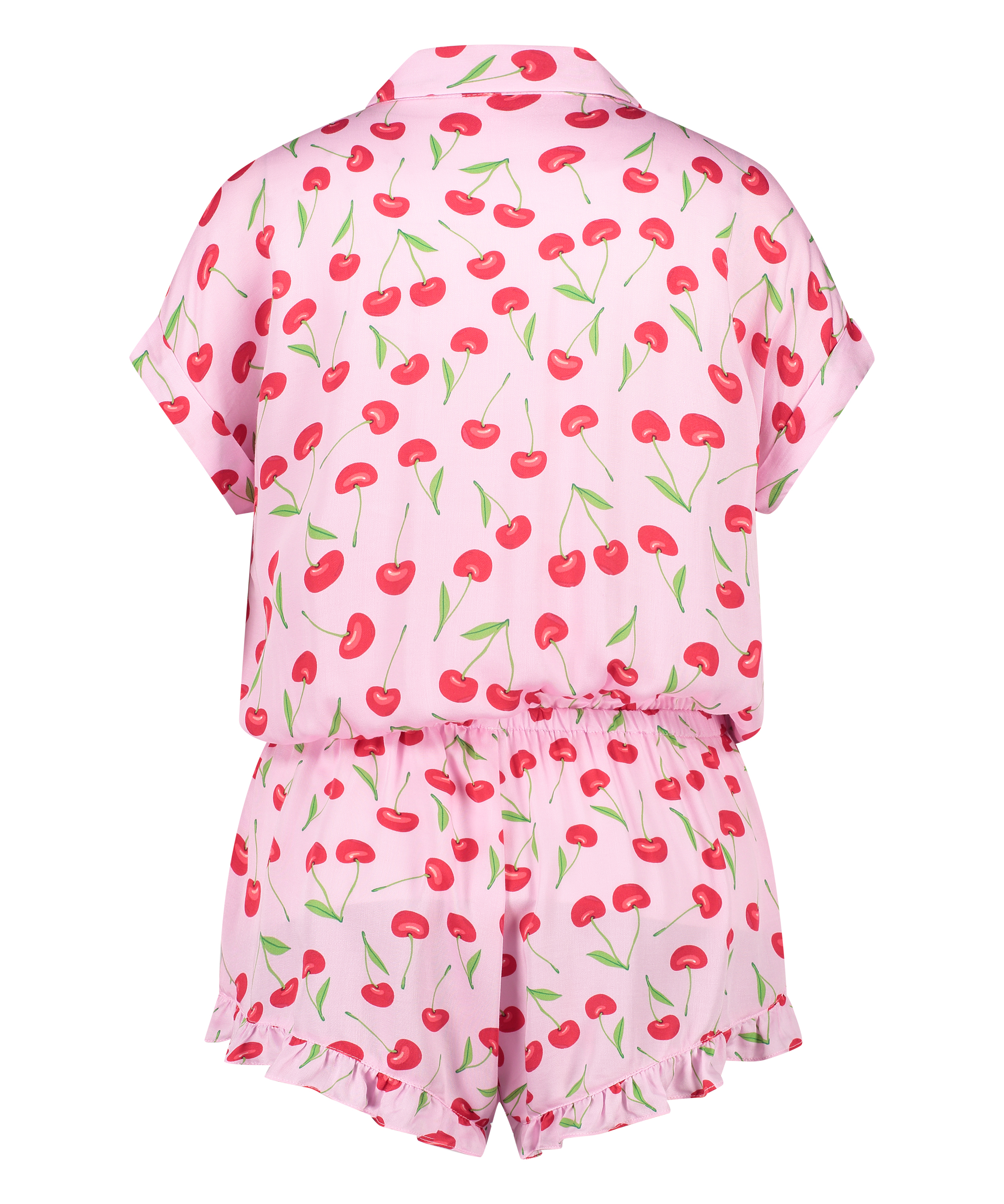 Onesie Teddy Cherry, Rose, main