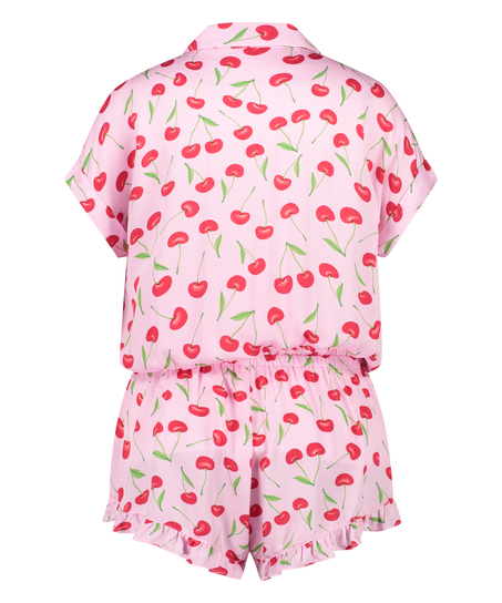 Onesie Teddy Cherry, Rose