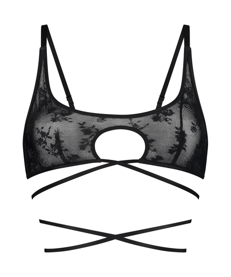 Bralette Minnie, Schwarz