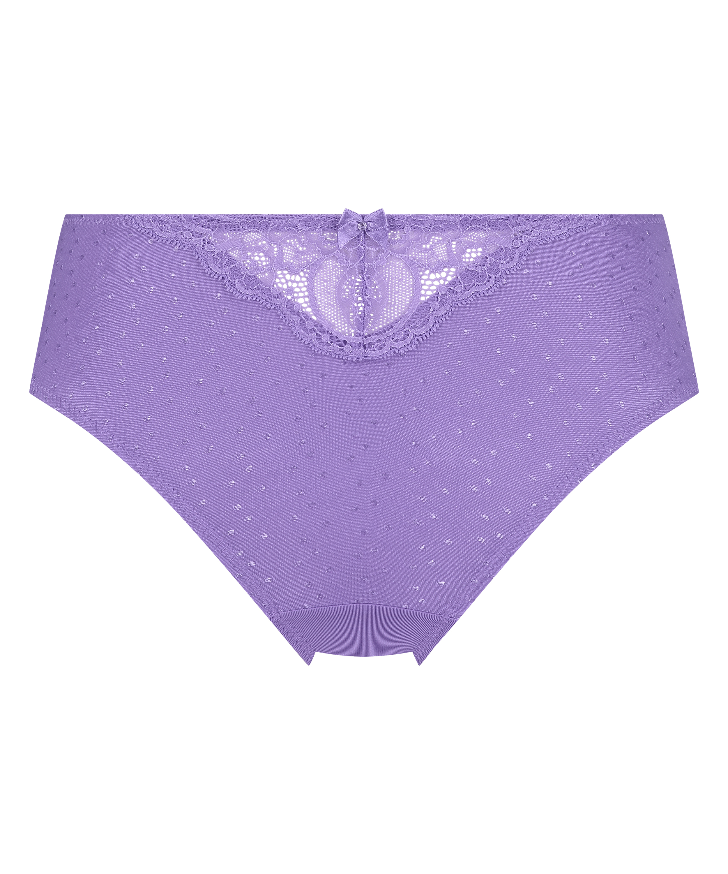 Slip taille haute Sophie, Violet, main