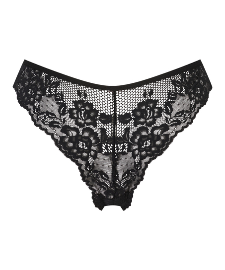 Slip brésilien Bianca, Noir