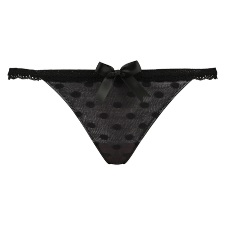 Elle thong, Schwarz