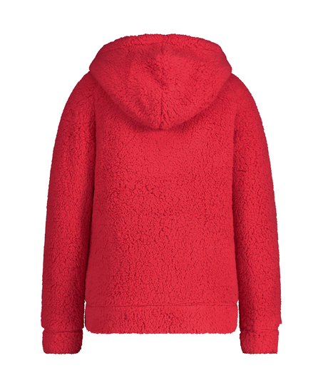 Gilet polaire, Rouge