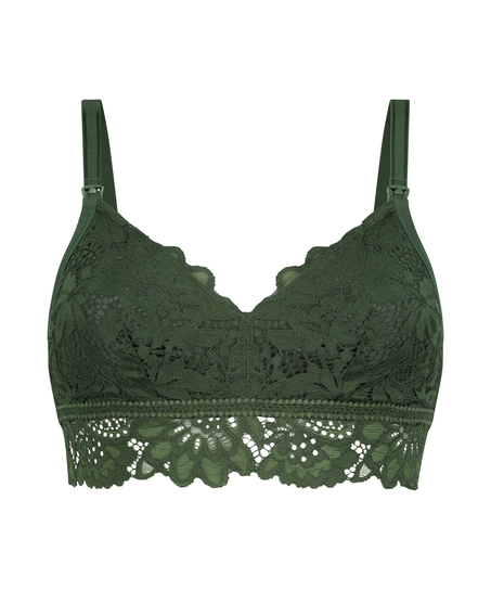 Soutien-gorge d&rsquo;allaitement non-pr&eacute;form&eacute; sans armatures Shiloh, Vert