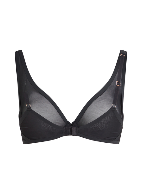 Soutien-gorge non-rembourré à armatures Essential, Noir