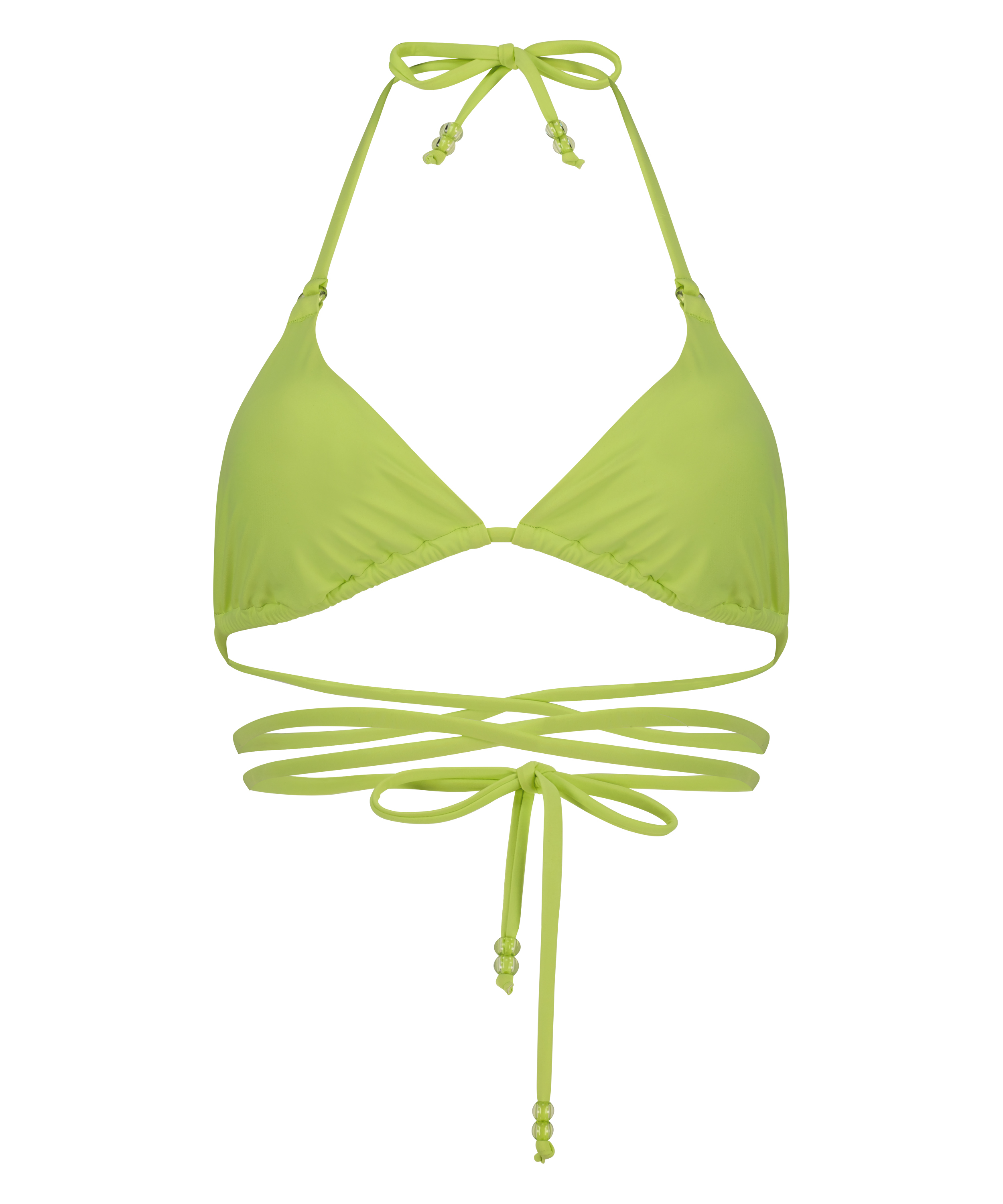 Haut de bikini triangle Wild, Vert, main