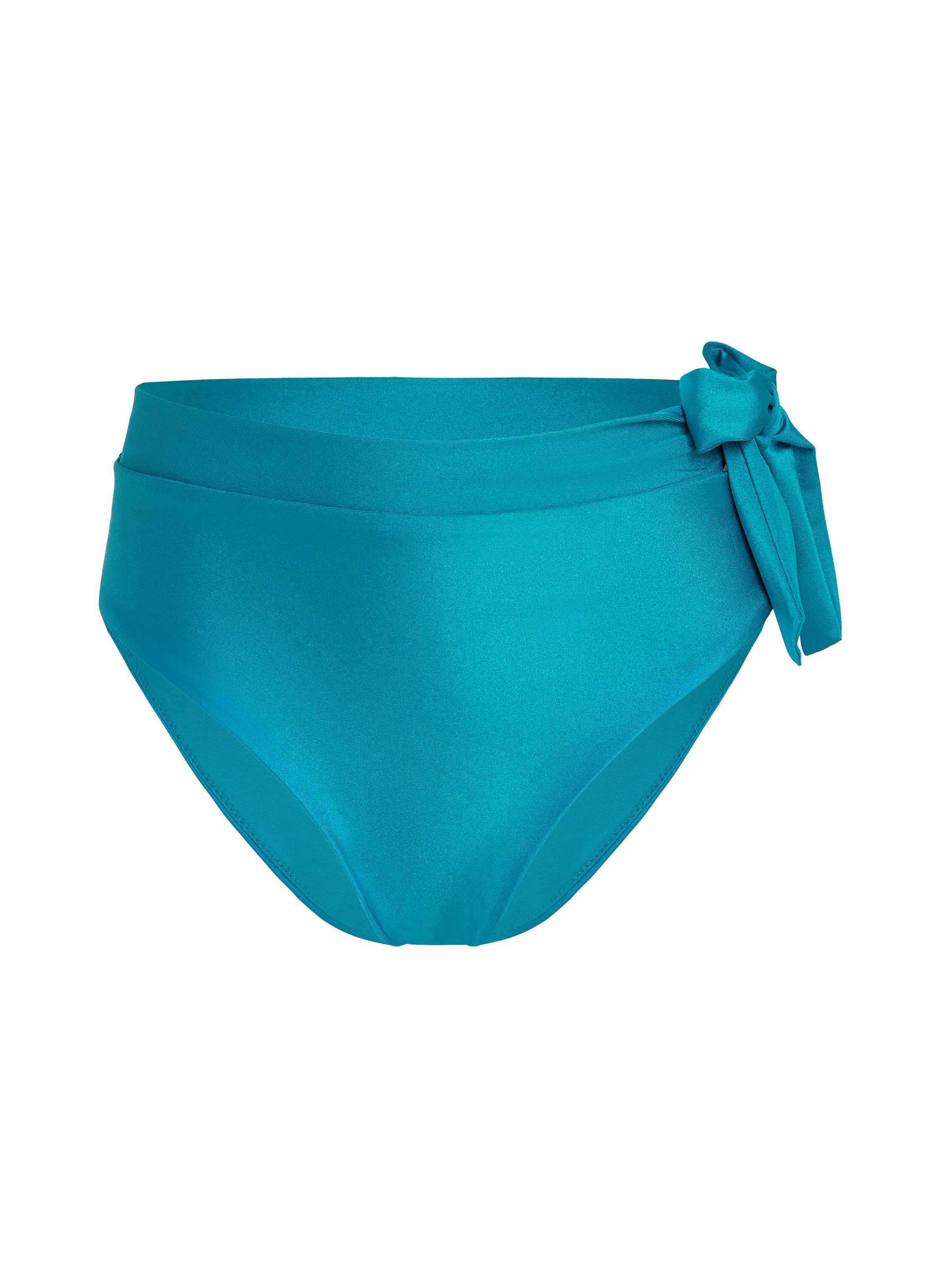High Waist Bikini Aqua, Grün
