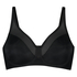 Unwattierter Minimizer-Bügel-BH Nina, Schwarz
