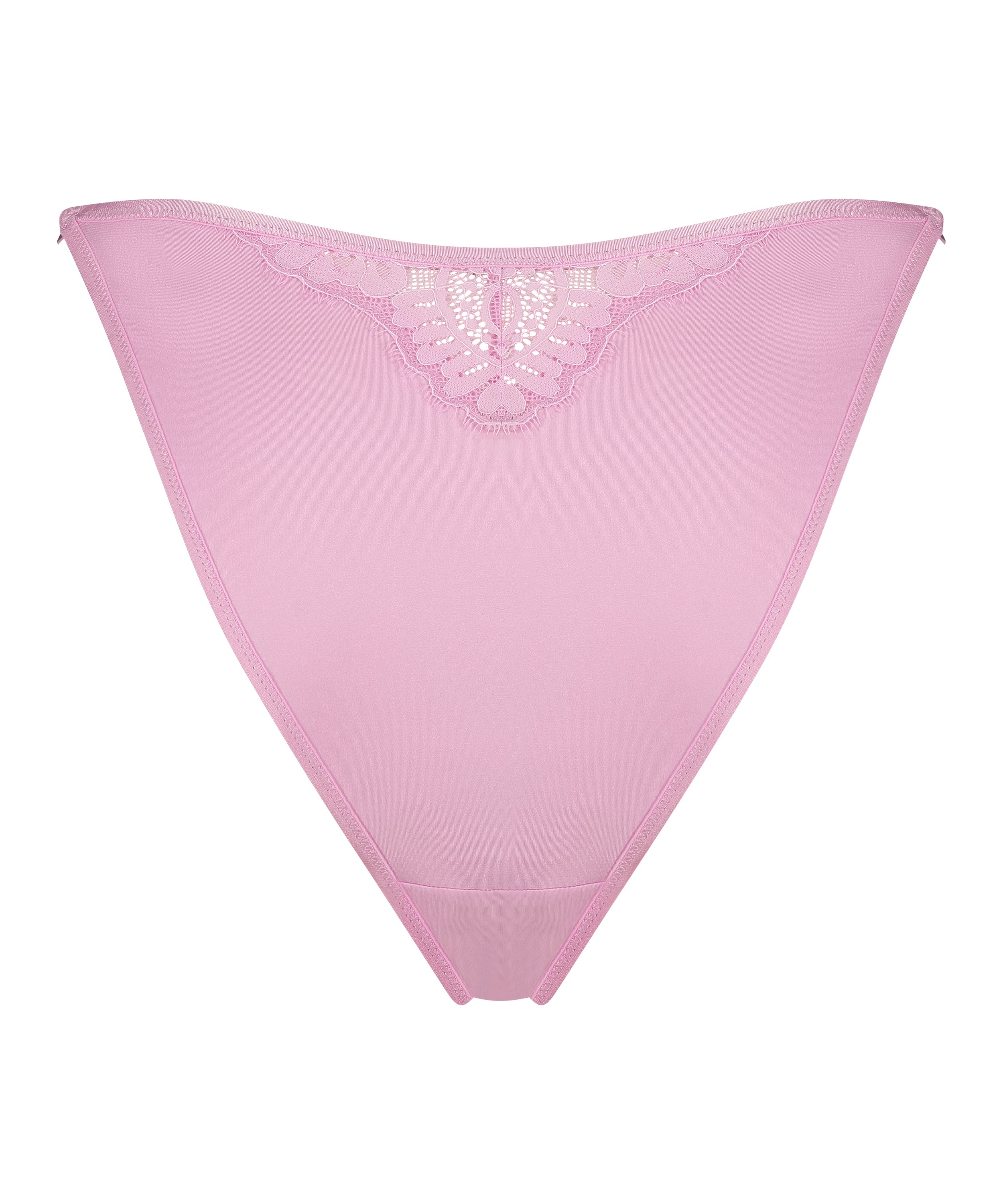 Slip brésilien Lidia, Rose, main