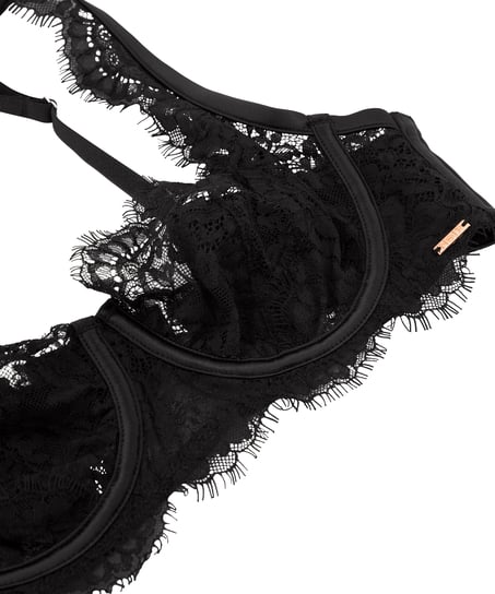 Soutien-gorge non-rembourré à armatures Chalice, Noir