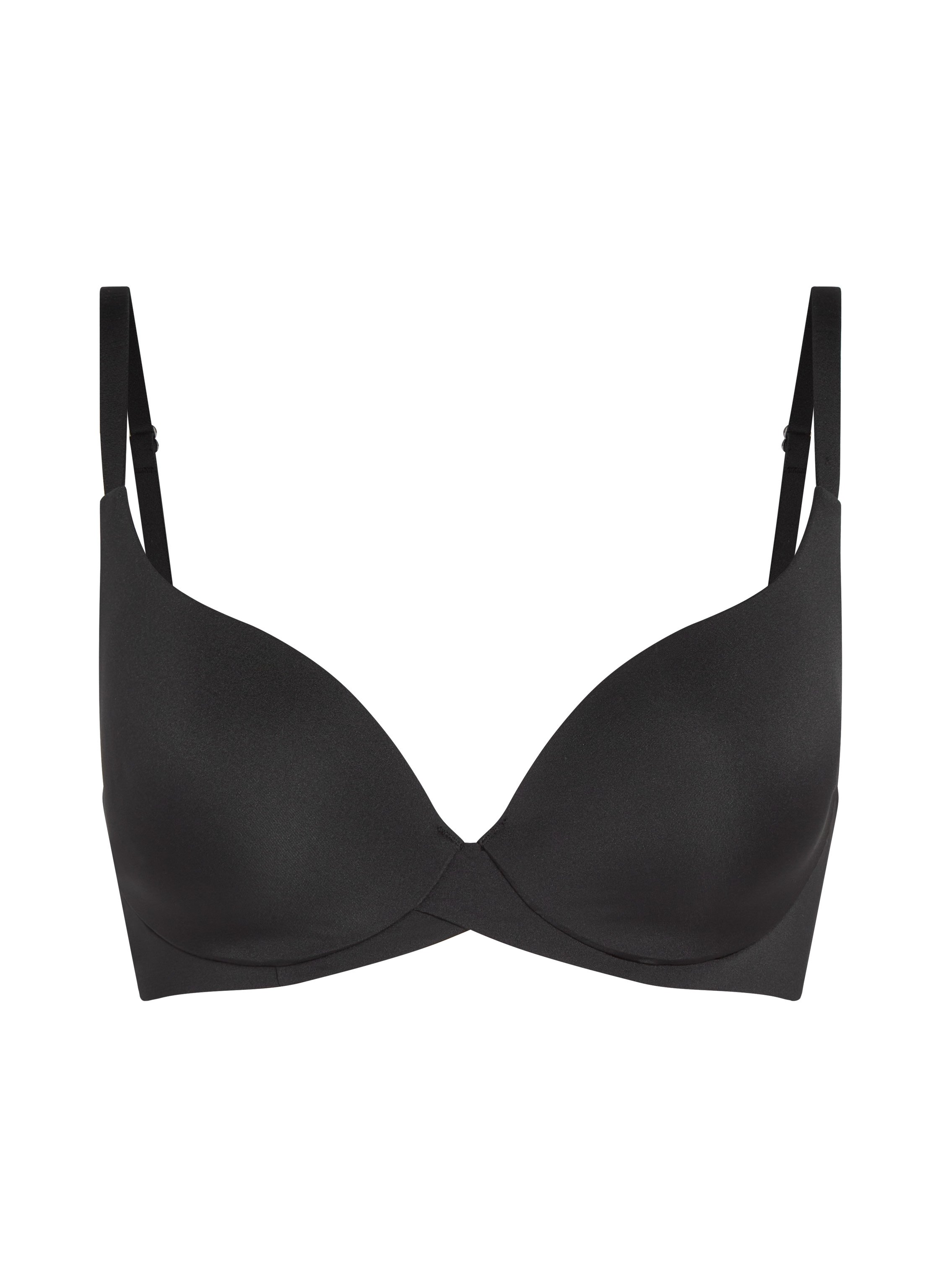Soutien-gorge à armatures préformé Smooth, Noir, main
