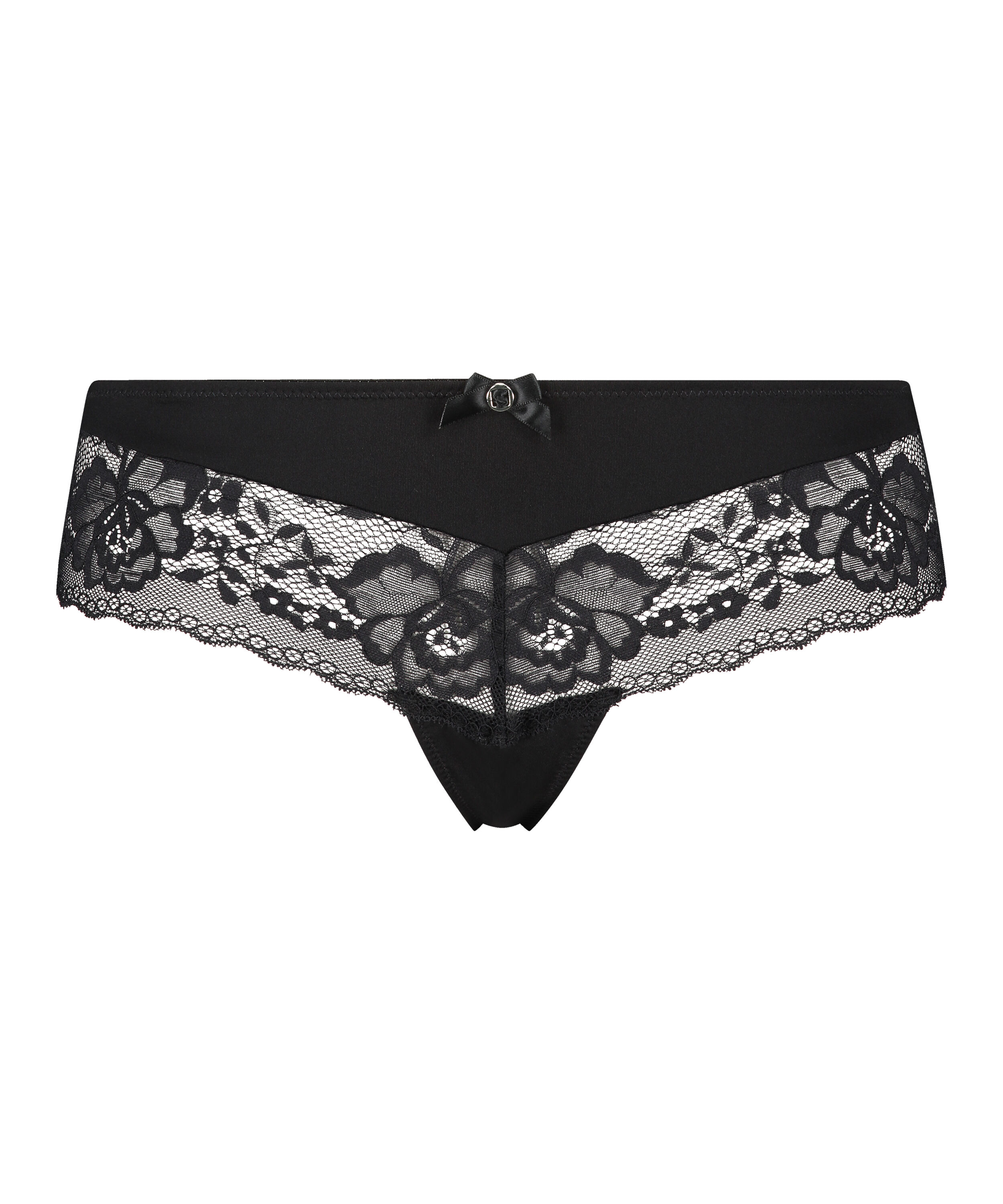 Slip br&eacute;silien Maya, Noir