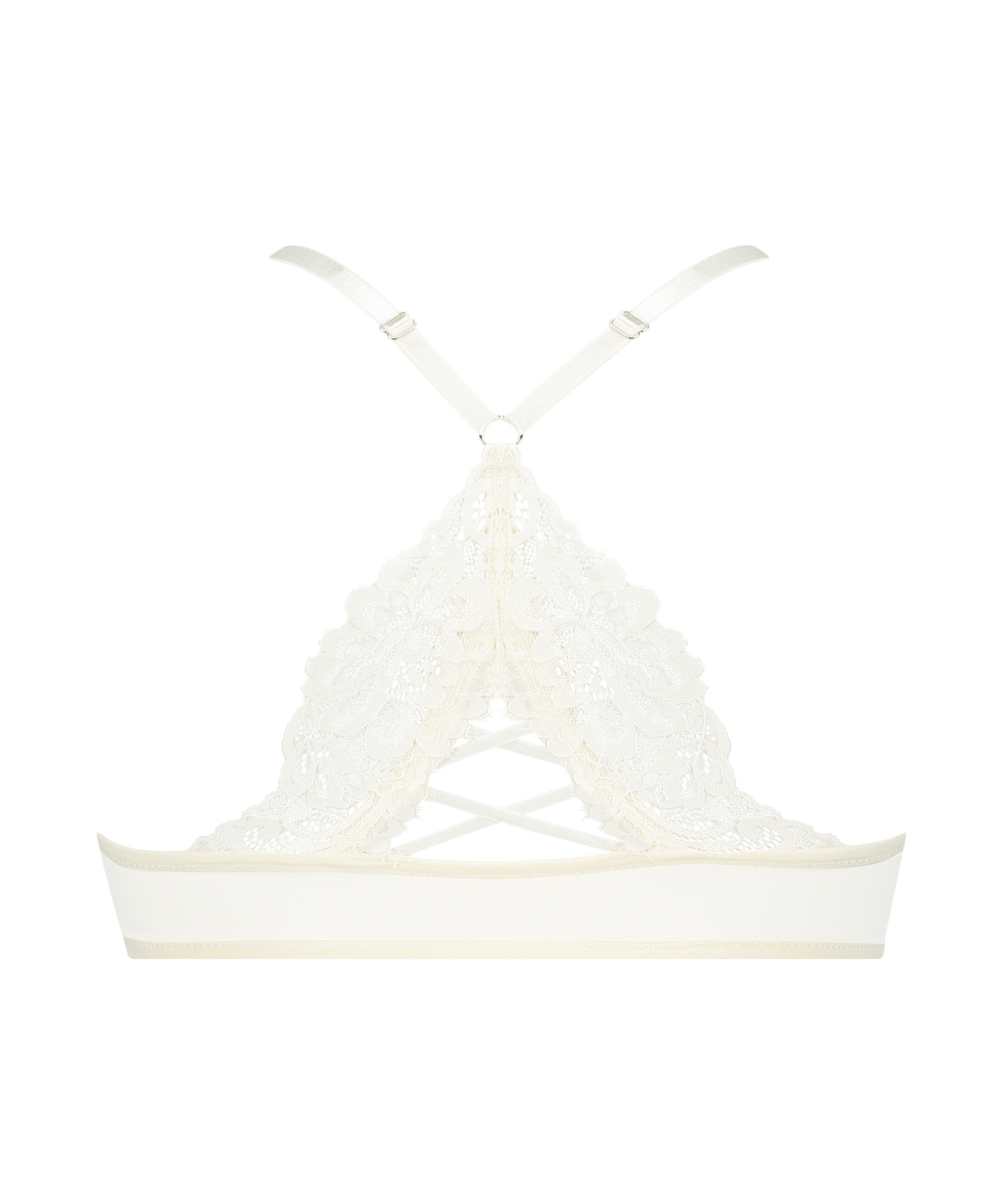 Gepolsterter Push-Up-BH Harmony, Weiß, main