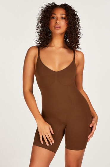 Image of Hunkemöller Nahtlos betonender Bodysuit mit hohem Beinausschnitt Rot
