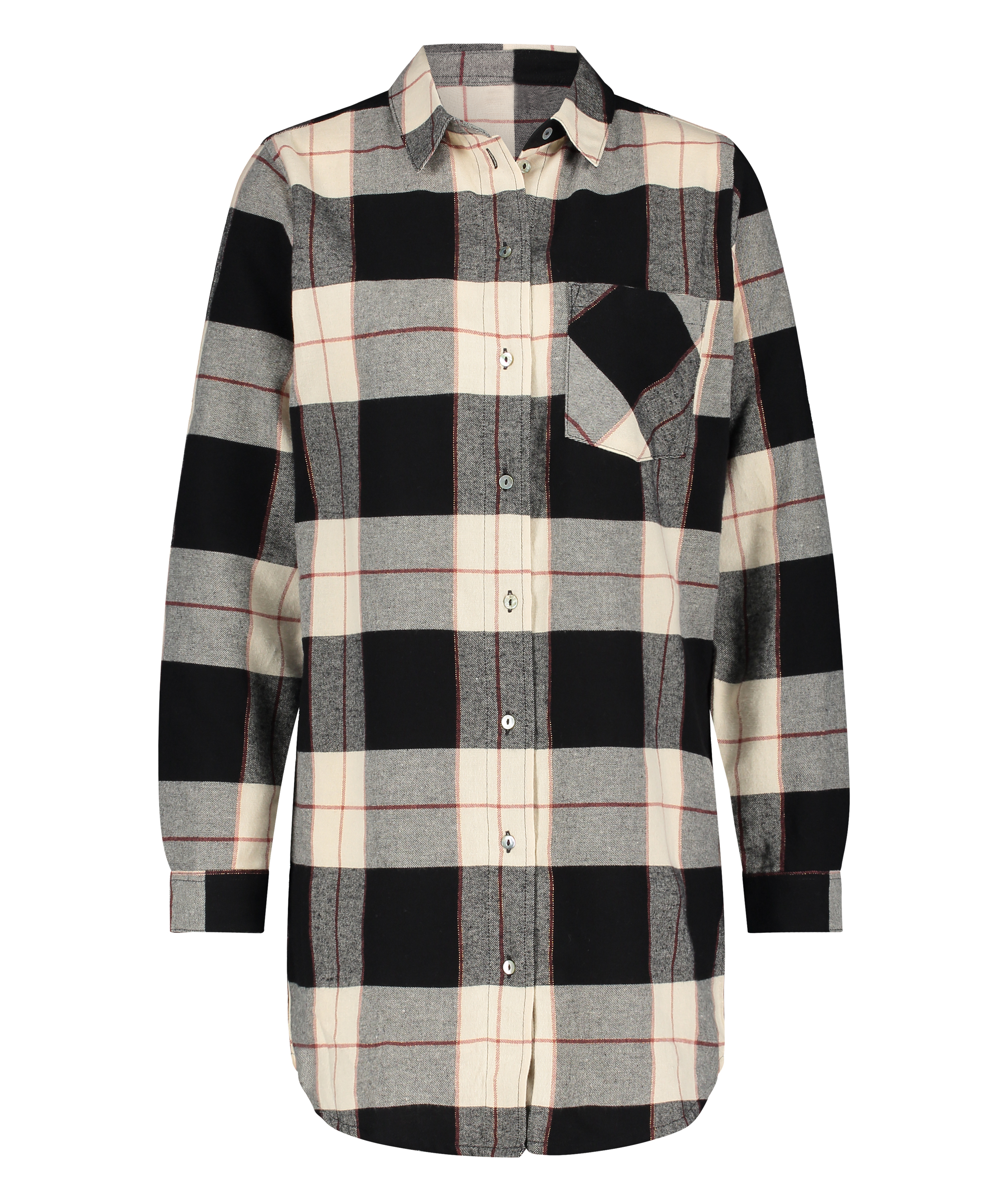 Langärmliges Männershirt, Schwarz, main