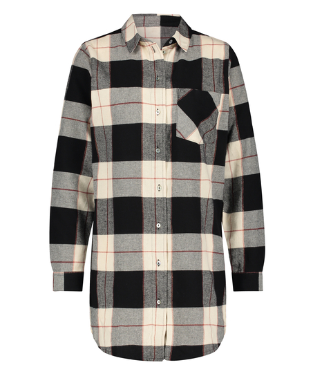 Langärmliges Männershirt, Schwarz