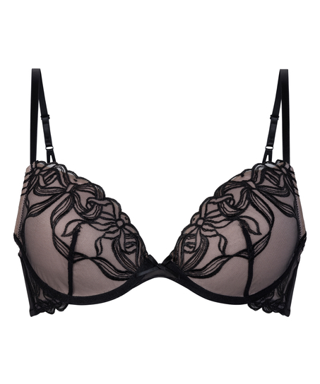 Soutien-gorge à armatures préformé Beau, Noir