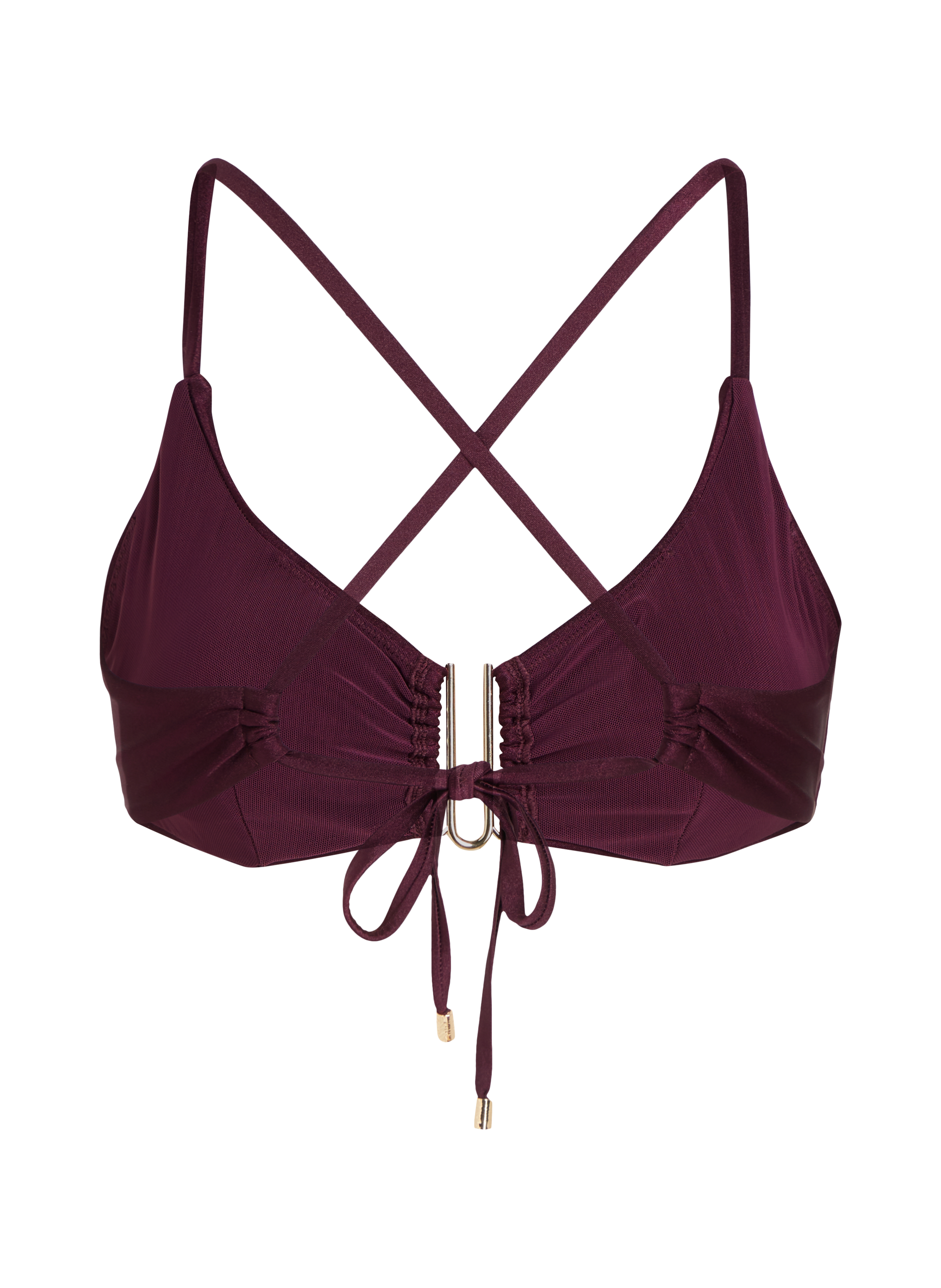 Bikini-Crop-Top Costa, Lila, main