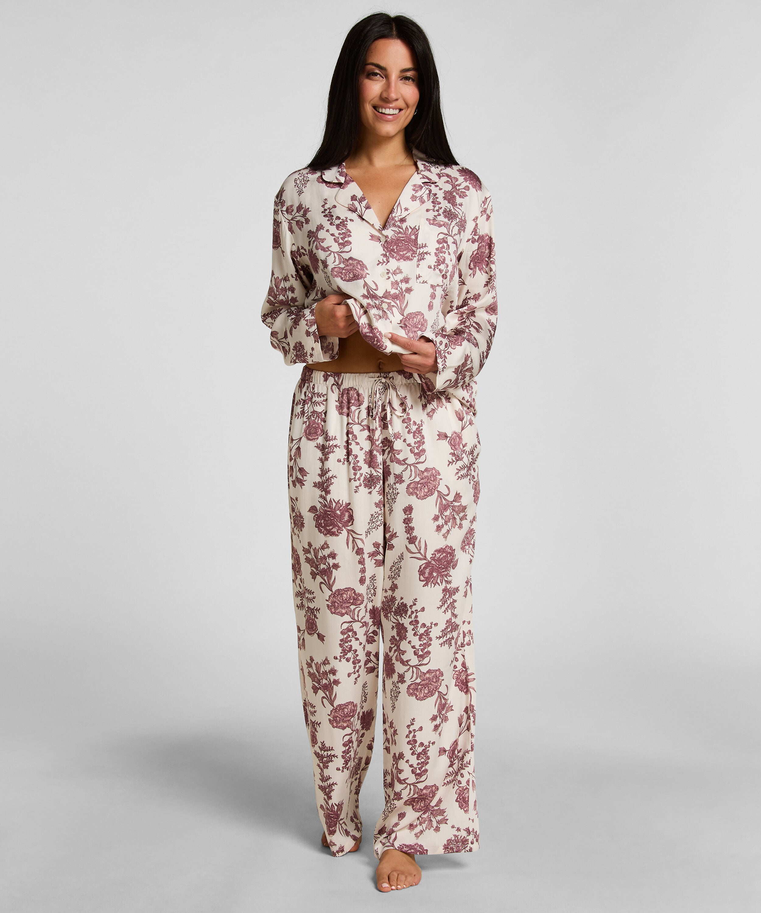Pyjamahose Woven Print