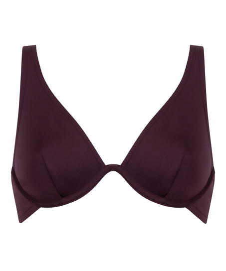 Haut de bikini en néoprène, Violet