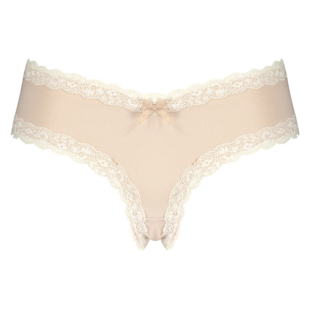V-Shape-Brazilian Mikrofaser, Beige