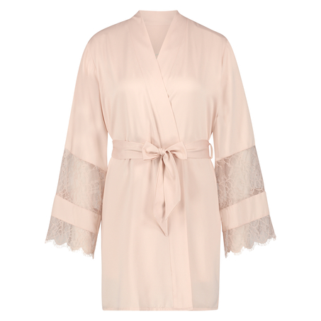 Satin-Kimono Bridal, Rose