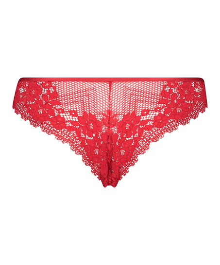 Slip brésilien Bruna, Rouge