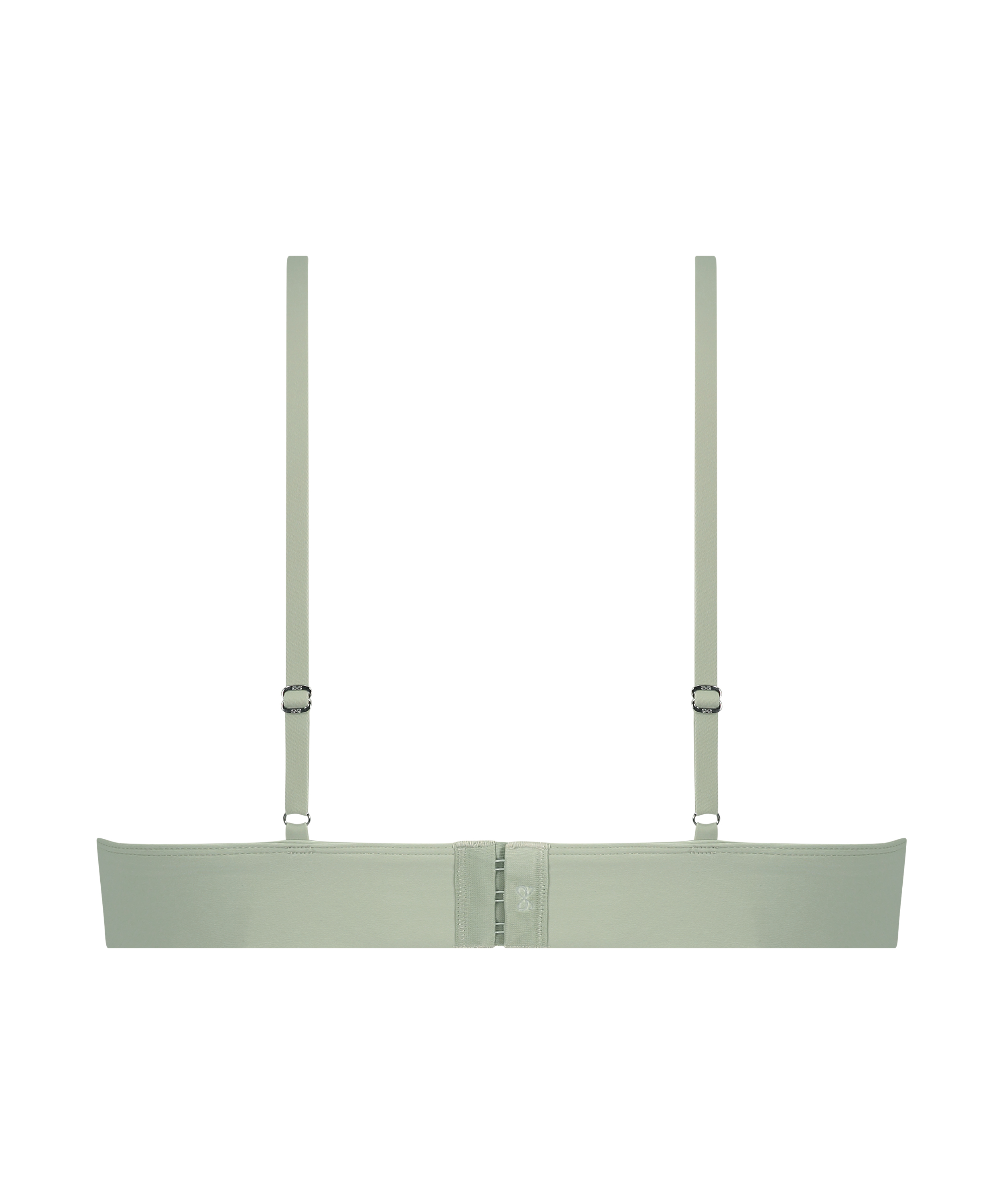 Triangel Bralette Smooth, Grün, main