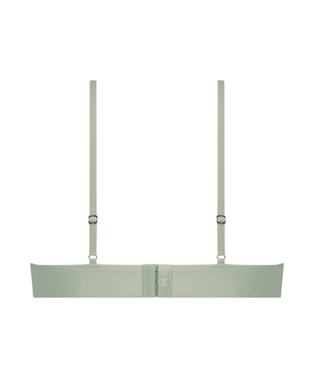 Triangel Bralette Smooth, Grün