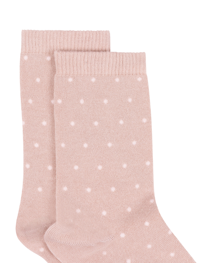 Chaussettes courtes en modal, Rose