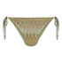 Bikiniunterteil mit hohem Beinausschnitt Cali, Grün