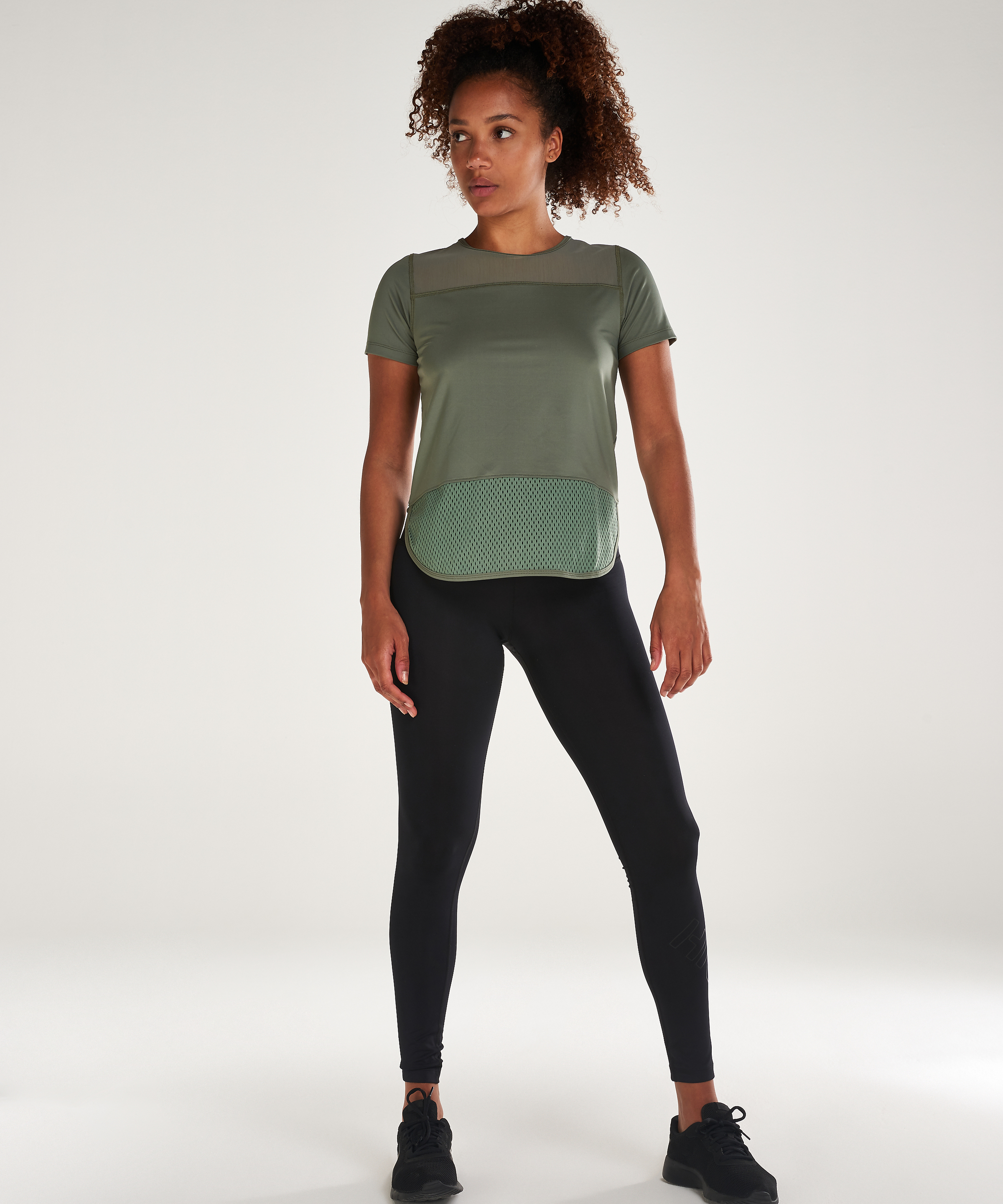 T-shirt HKMX en maille Performance, Vert, main