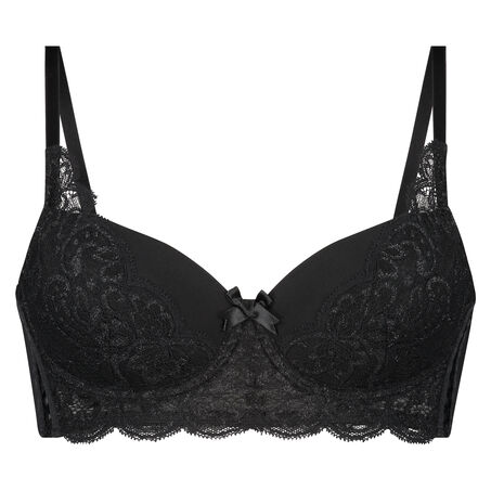 Soutien-gorge &agrave; la palangre &agrave; armatures pr&eacute;form&eacute; Mara, Noir