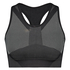 Soutien-gorge de sport HKMX The Motion Level 2, Noir