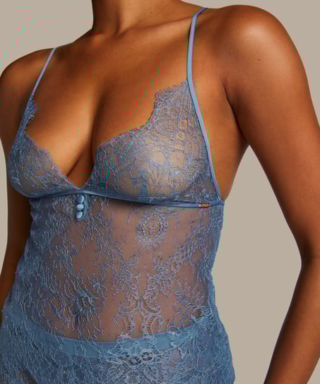 Cami Lace Delphine, Blau