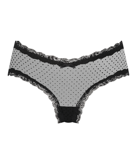 Brazilian V-shape mesh, Schwarz