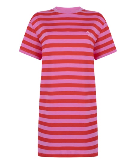 Nachthemd Rundhalsausschnitt, Rose