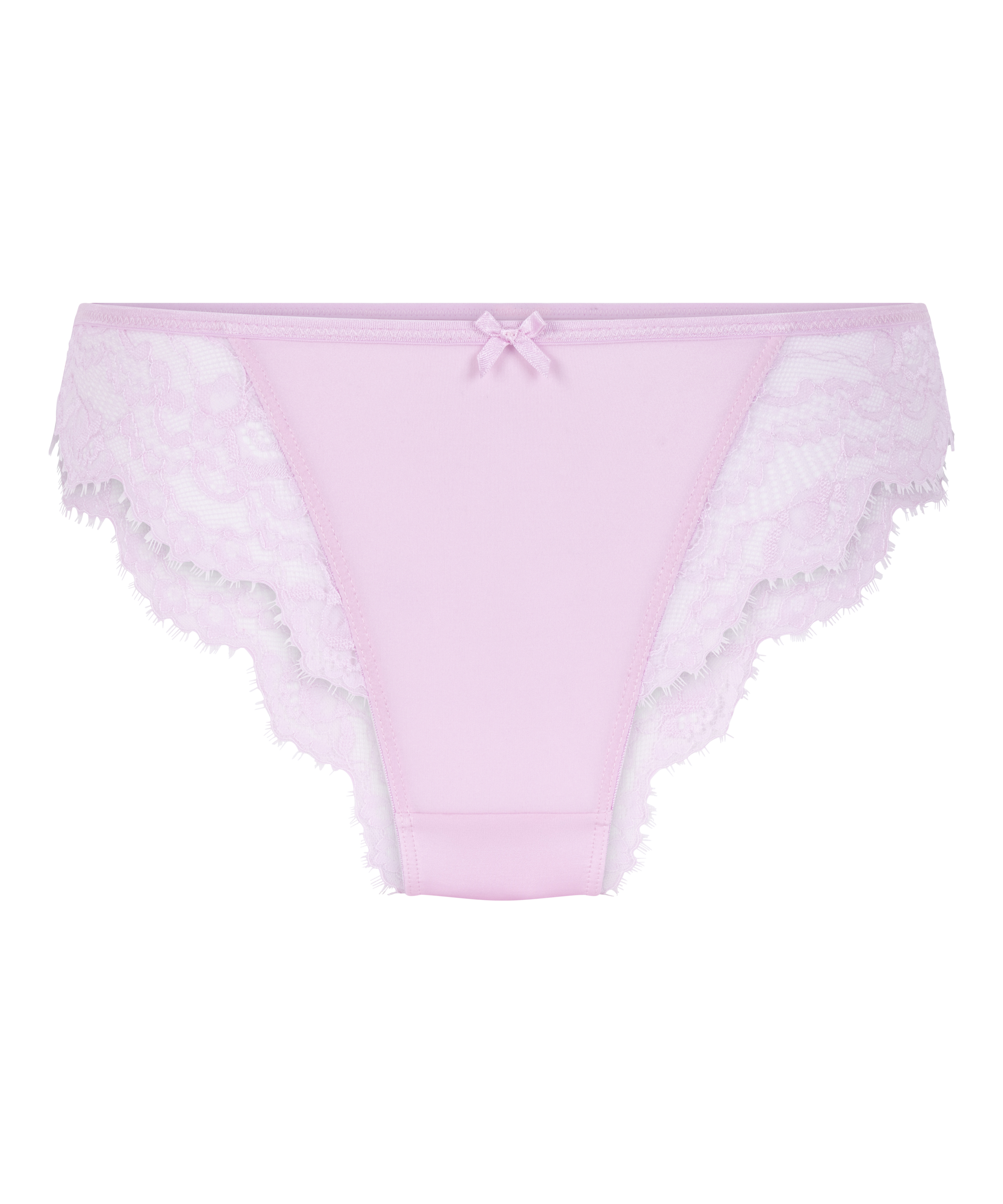 Culotte br&eacute;silienne jambe haute Caro, Rose, main