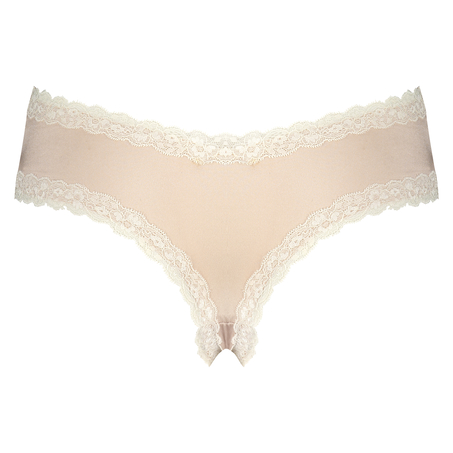 V-Shape-Brazilian Mikrofaser, Beige