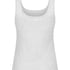 Singlet-Tanktop aus weicher Baumwolle, Grau