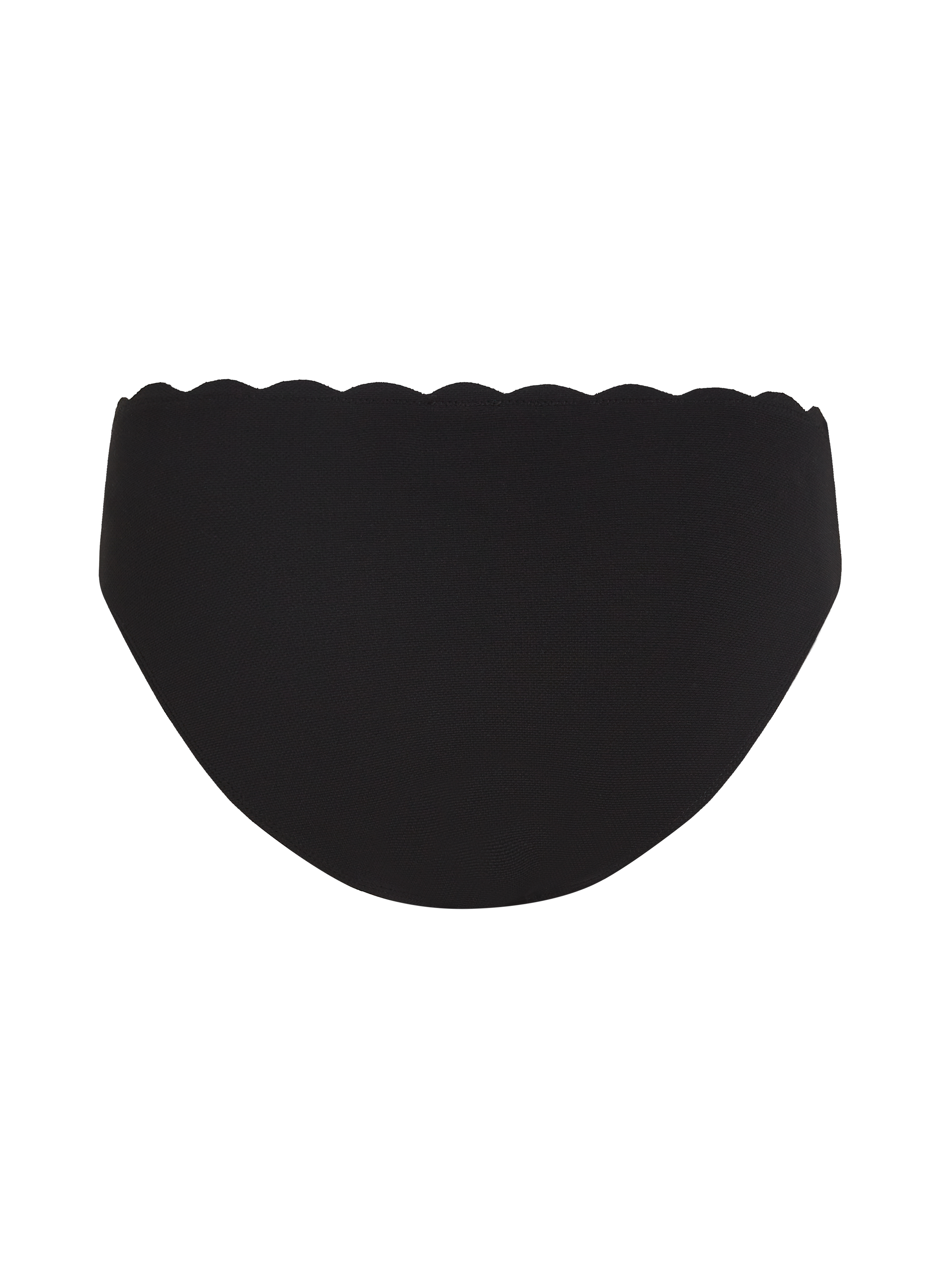 Bas de bikini festonn&eacute; Rio, Noir, main