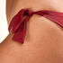 Slip de bikini br&eacute;silien Sunset Dream, Rouge