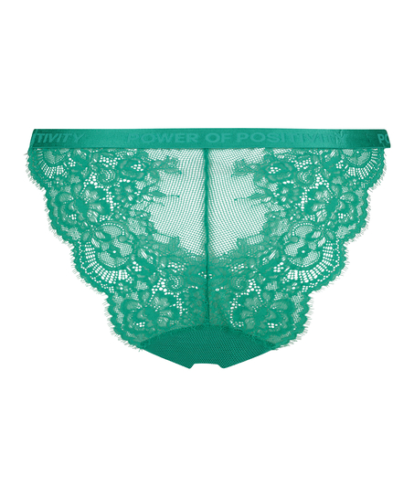 Slip br&eacute;silien Honey, Vert