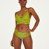 Soutien-gorge pr&eacute;form&eacute; sans armatures longline Shiloh, Vert